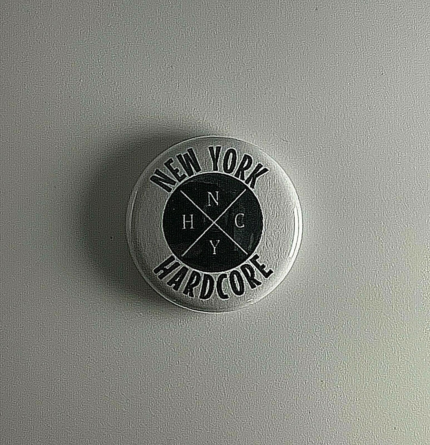 New York Hardcore NYHC Sick Of It All Agnostic Front 1” Button N012B Badge Pin