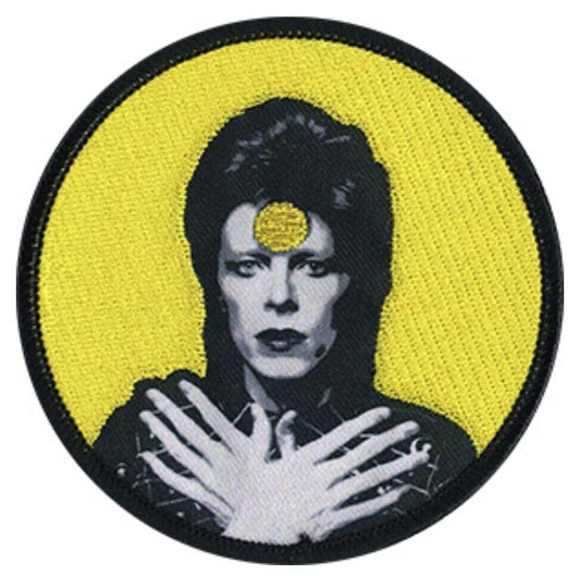 David Bowie Embroidered Patch B071P