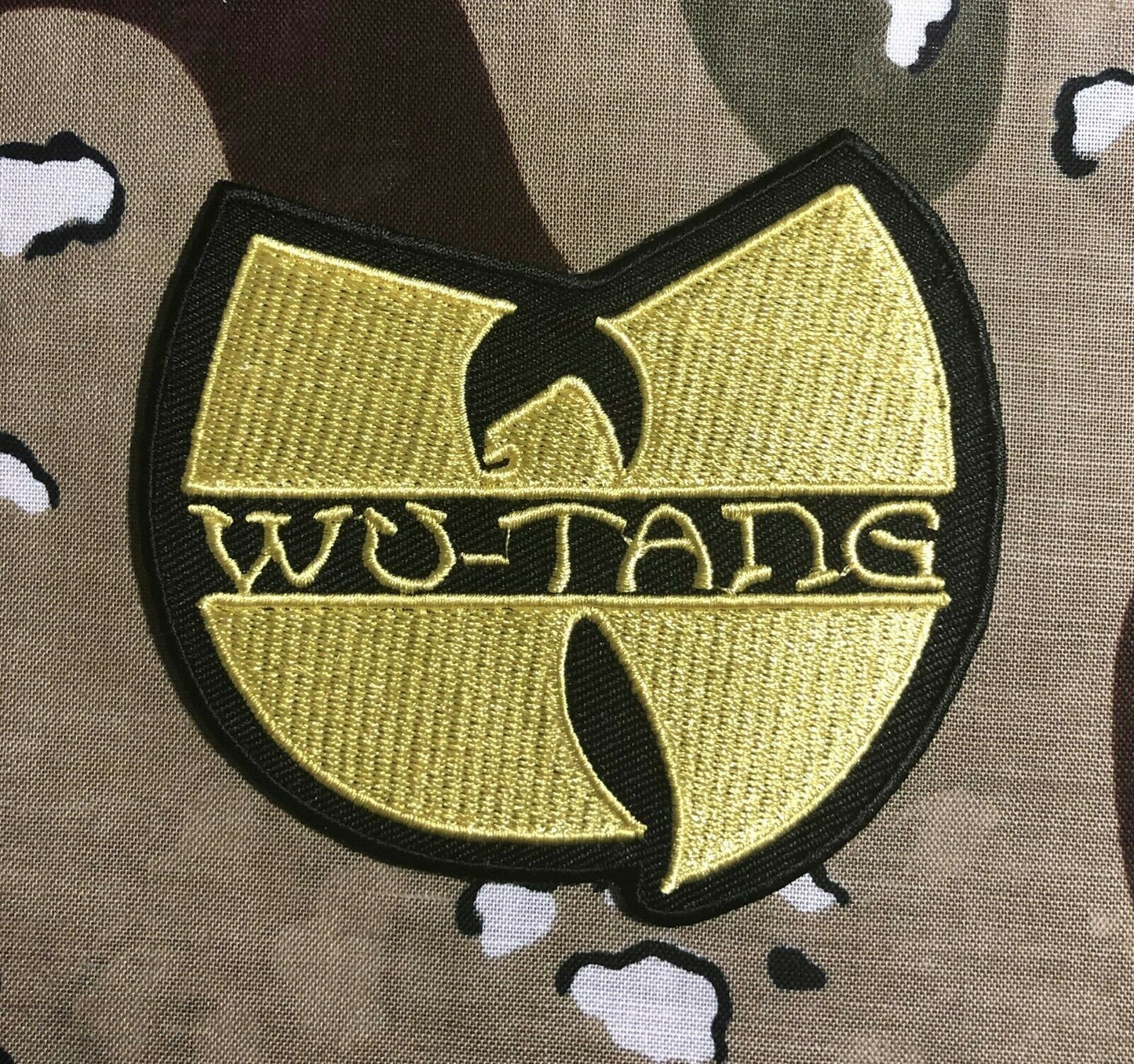 Wu-Tang Clan W Embroidered Logo Patch W009P