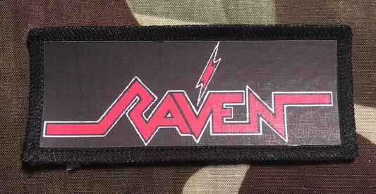 Raven Logo NWOBHM Printed Patch R023P