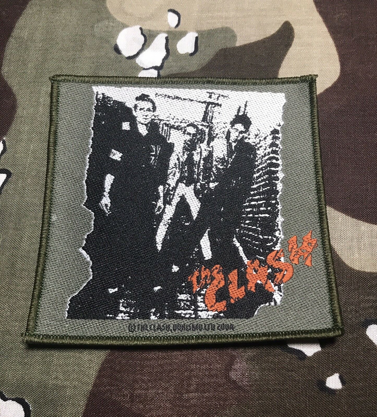 The Clash Woven Patch C003P