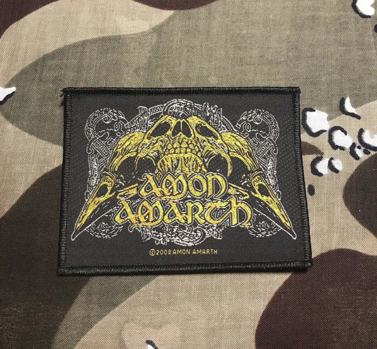 Amon Amarth Woven Patch A003P