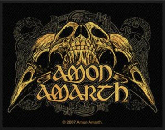 Amon Amarth Woven Patch A003P