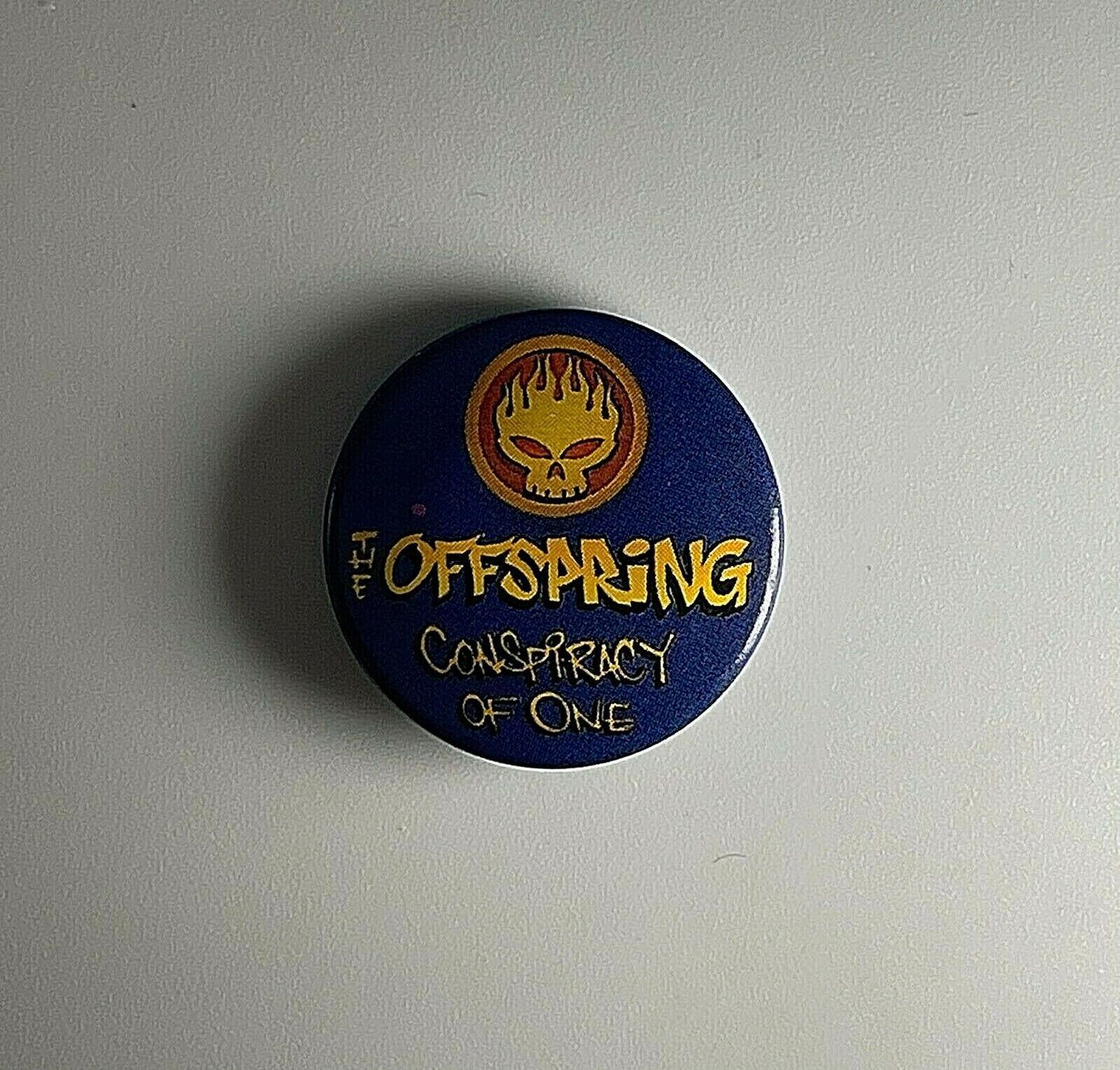 The Offspring Conspiracy Of One 1" Button O001B Pin Badge