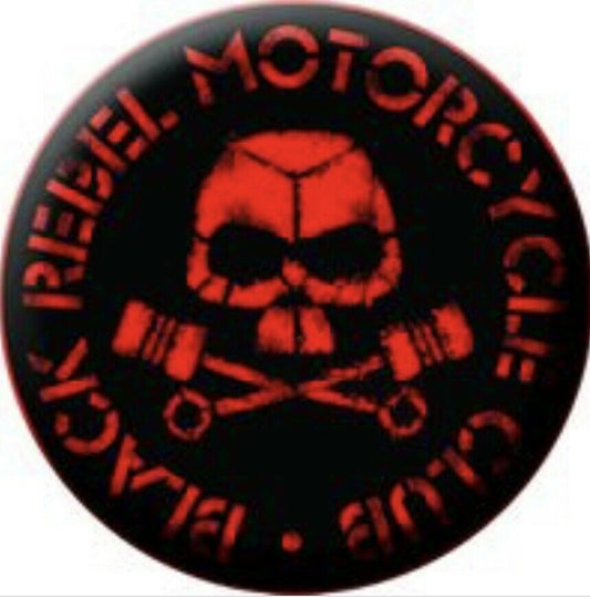 Black Rebel Motorcycle Club 1" Button B013B Badge Pin