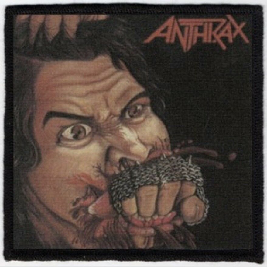 Anthrax Fistful Of Metal Sublimated Printed Patch A070P