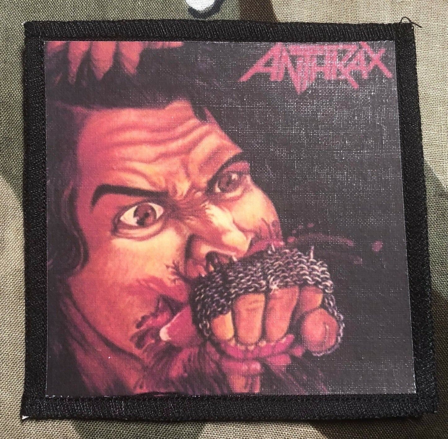 Anthrax Fistful Of Metal Sublimated Printed Patch A070P