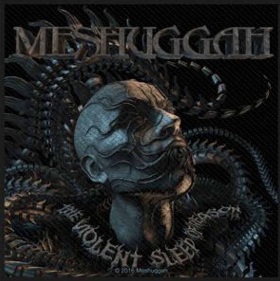 Meshuggah The Violent Sleep Official Woven Patch M030P