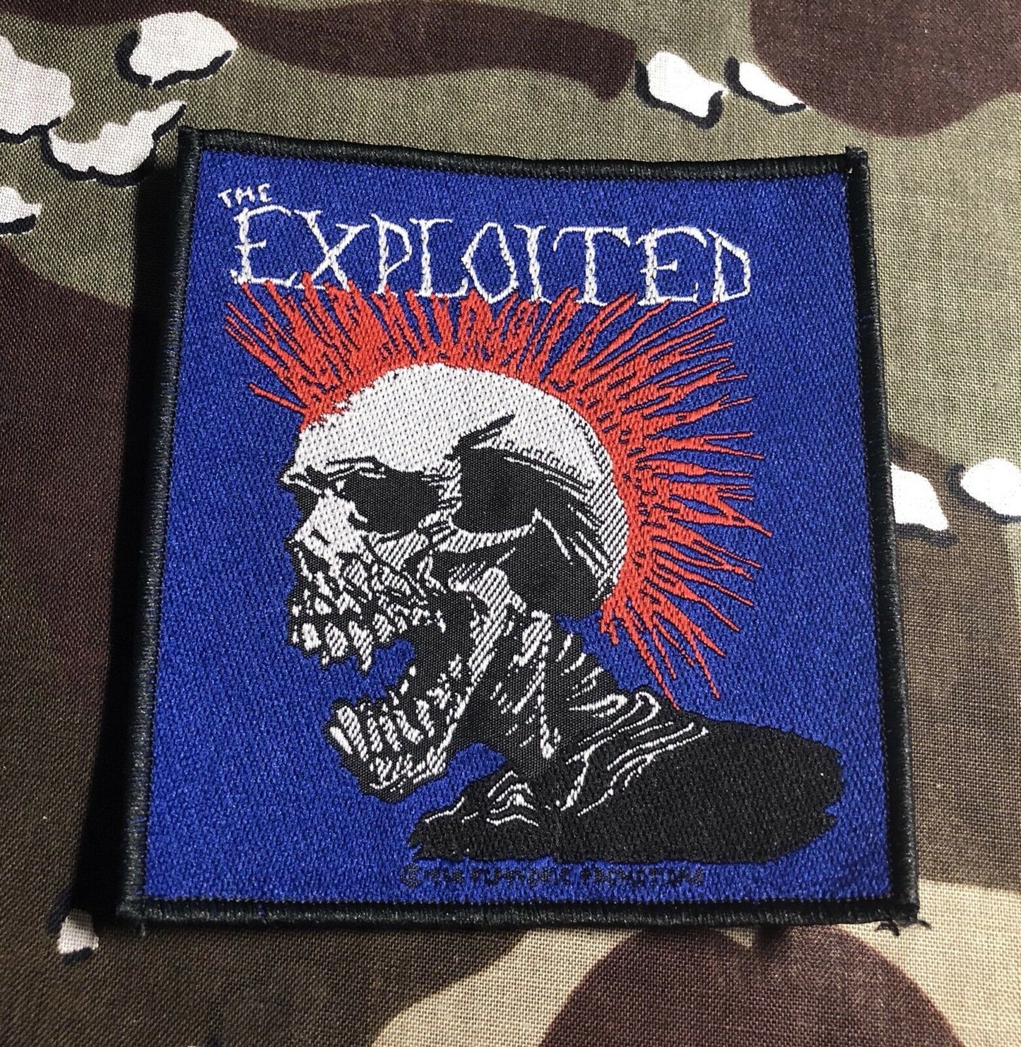 The Exploited Woven Patch E008P