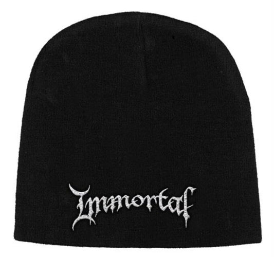 Immortal Black Metal Embroidered Beanie Stocking Cap I002BEAN