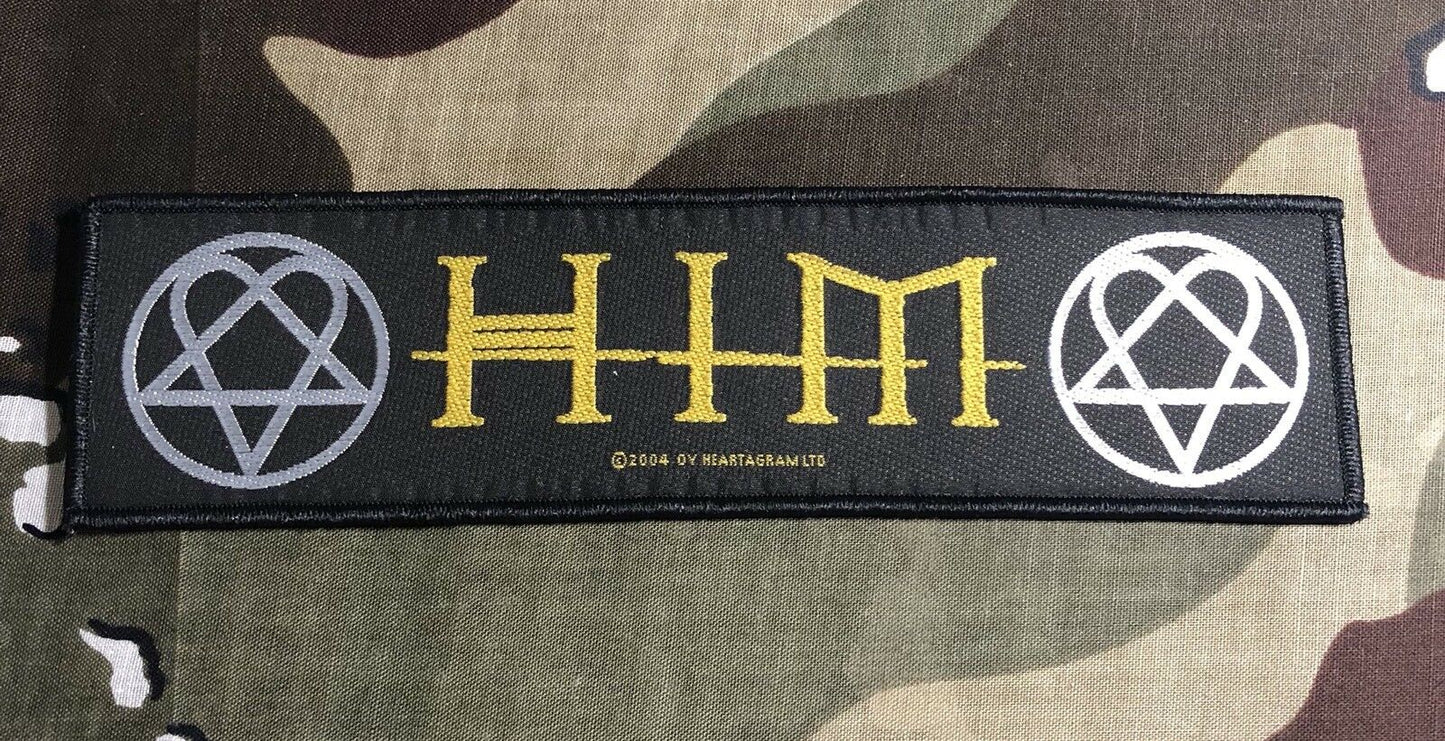 H.I.M. HIM Super Strip Woven Patch H003P