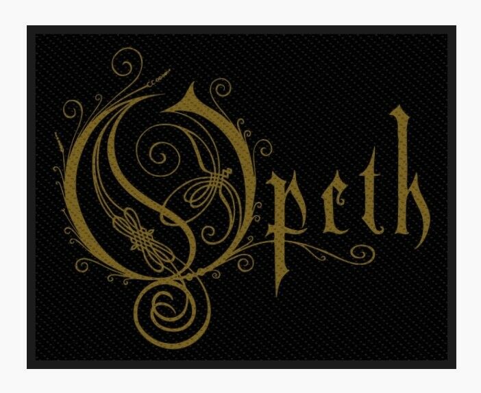 Opeth Logo Woven Patch O014P