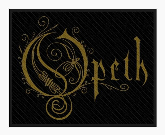 Opeth Logo Woven Patch O014P