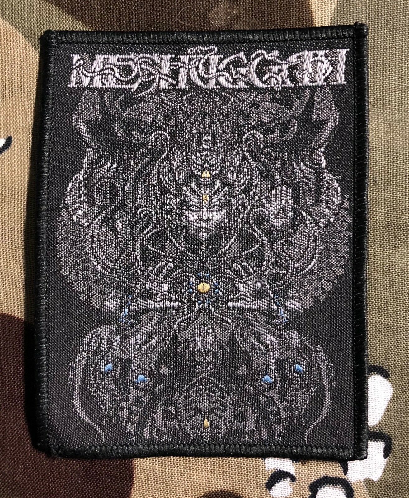 Meshuggah Musical Deviance Woven Patch M072P