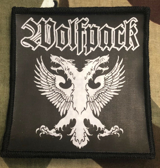 Wolfpack Wolbrigade Punk Sublimated Printed Patch W007P