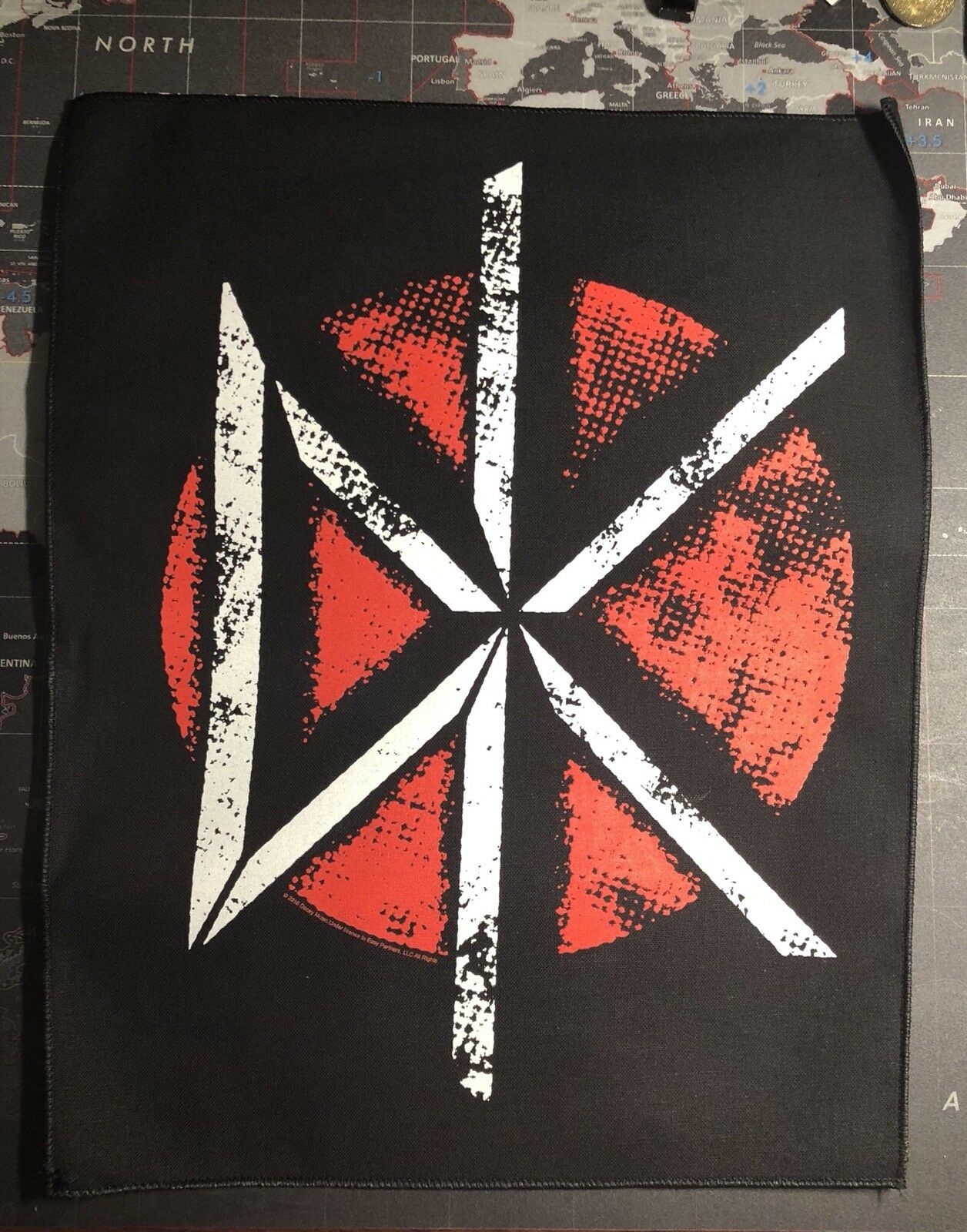 Dead Kennedys Official Back Patch D012P