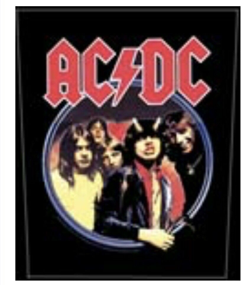 AC/DC Highway To Hell Back Patch A010P