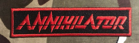 Annihilator Logo Embroidered Patch A079P