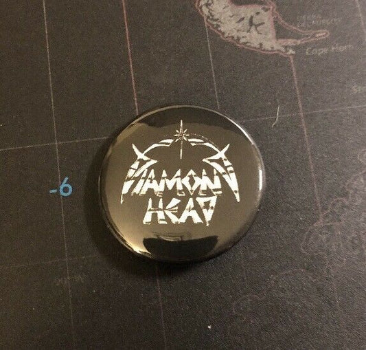 Diamond Head NWOBHM 1.5” Button D001B15