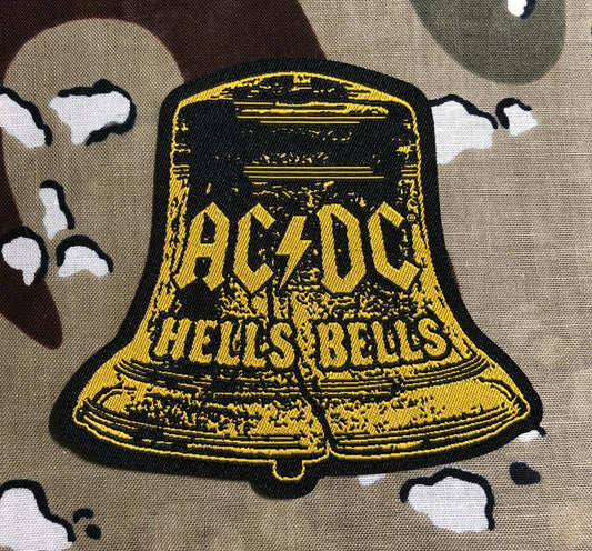 AC/DC Hell's Bells Woven Patch A086P