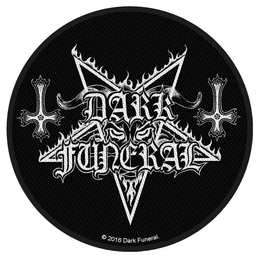 Dark Funeral Logo Woven Patch D074P