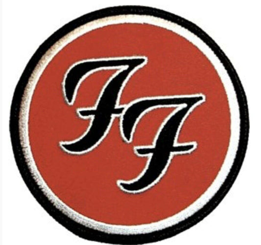 The Foo Fighters Logo Embroidered Patch F002P