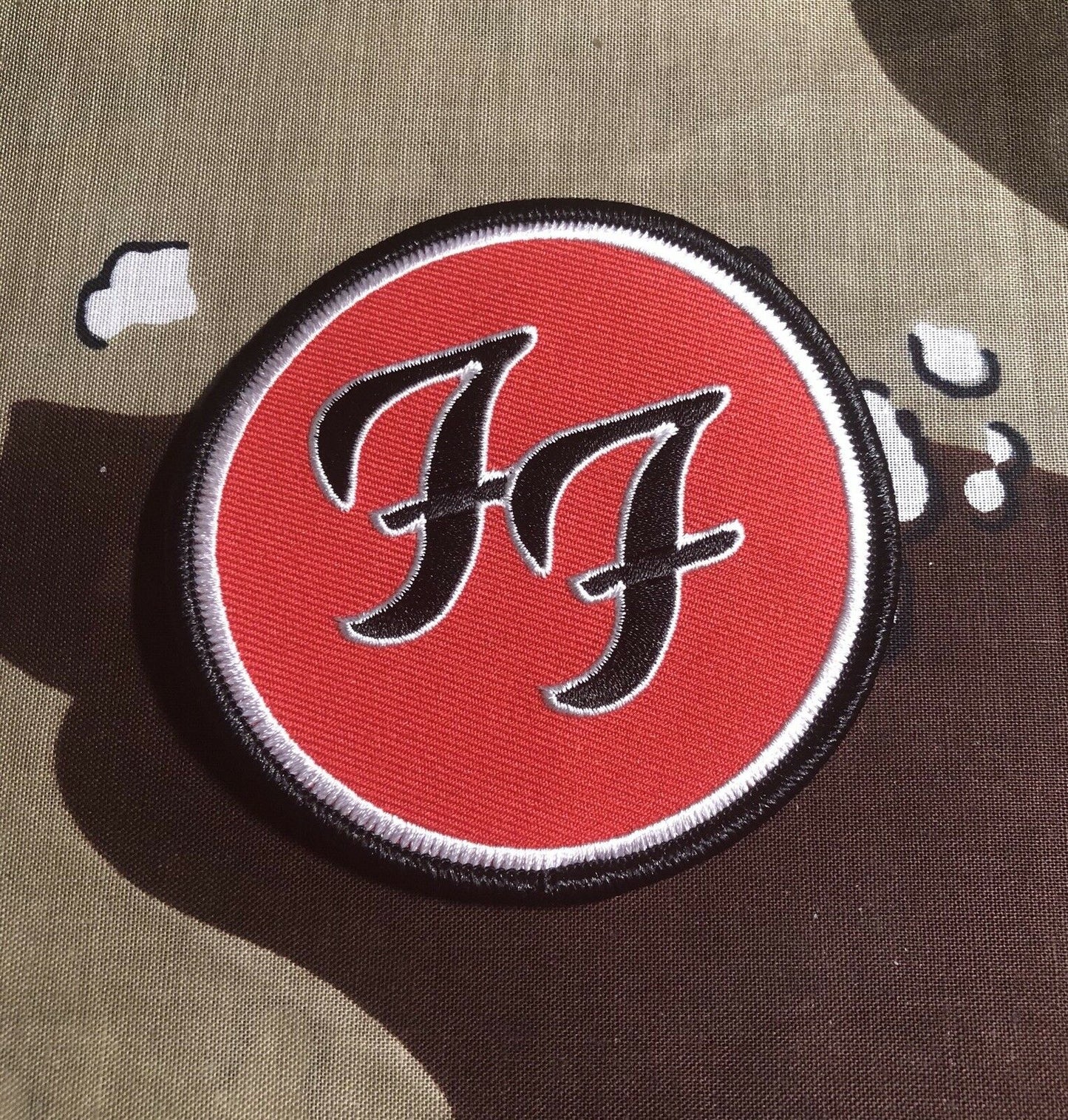 The Foo Fighters Logo Embroidered Patch F002P