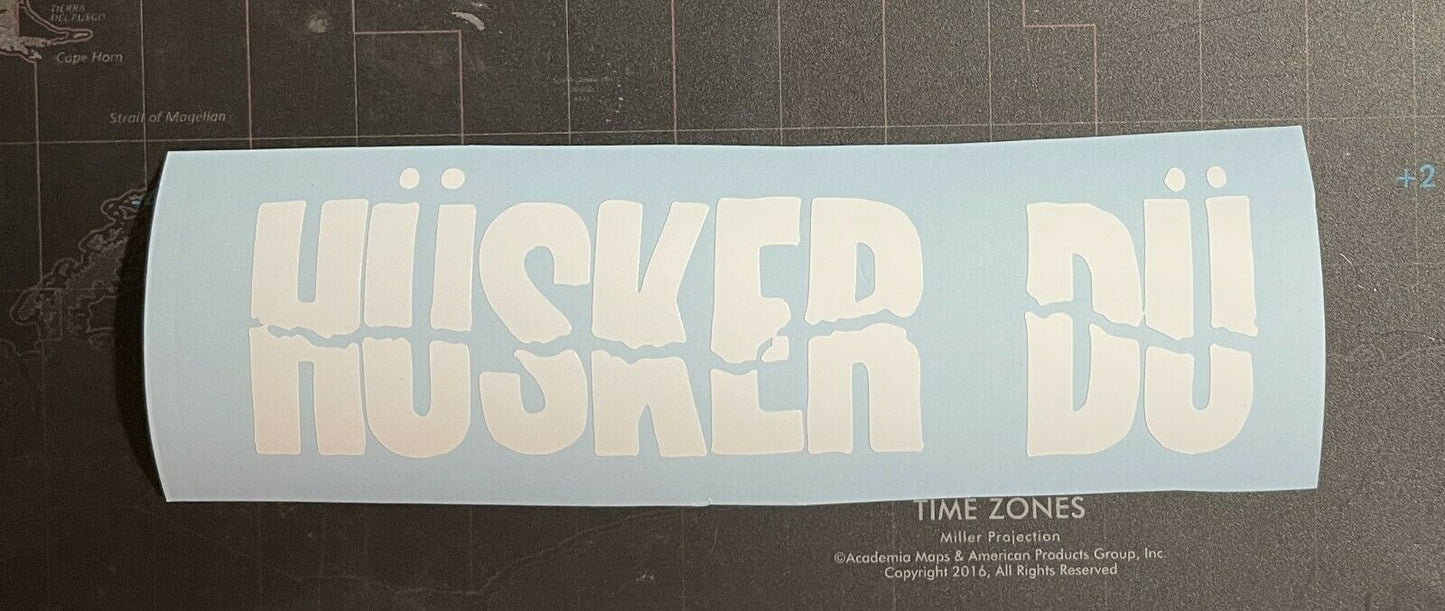 Husker Du Vinyl Decal Sticker H002S