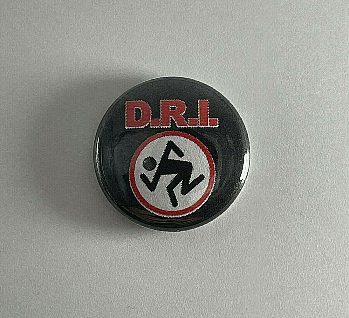 DRI Dirty Rotten Imbeciles 1” Button D020B Pin Badge