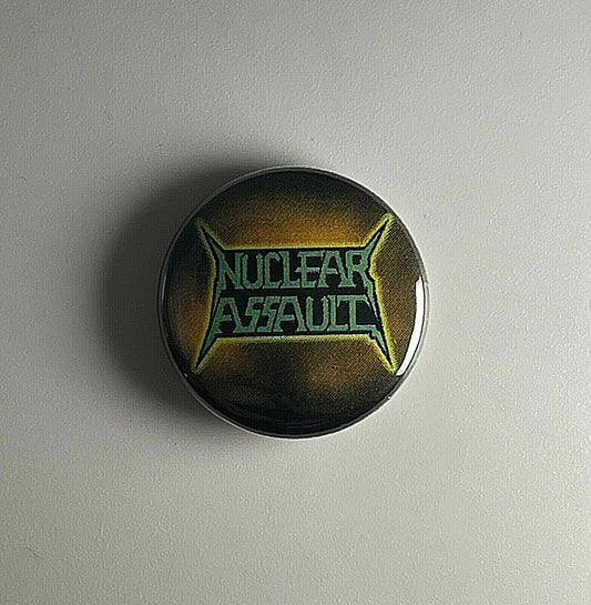 Nuclear Assault N010B 1” Button T005B Pin Badge