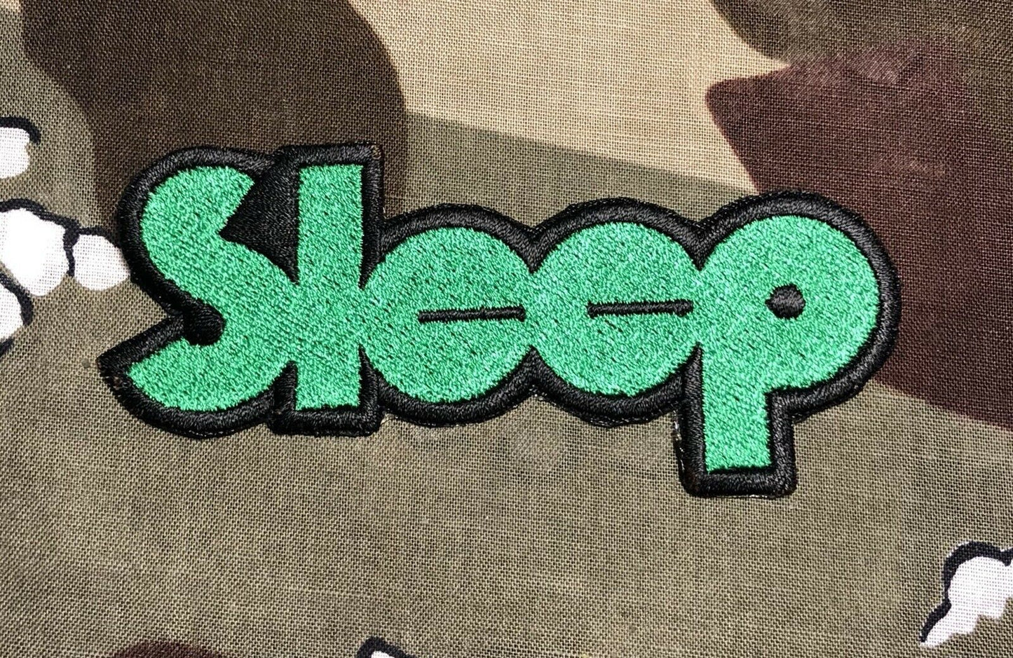 Sleep Embroidered Patch S044P