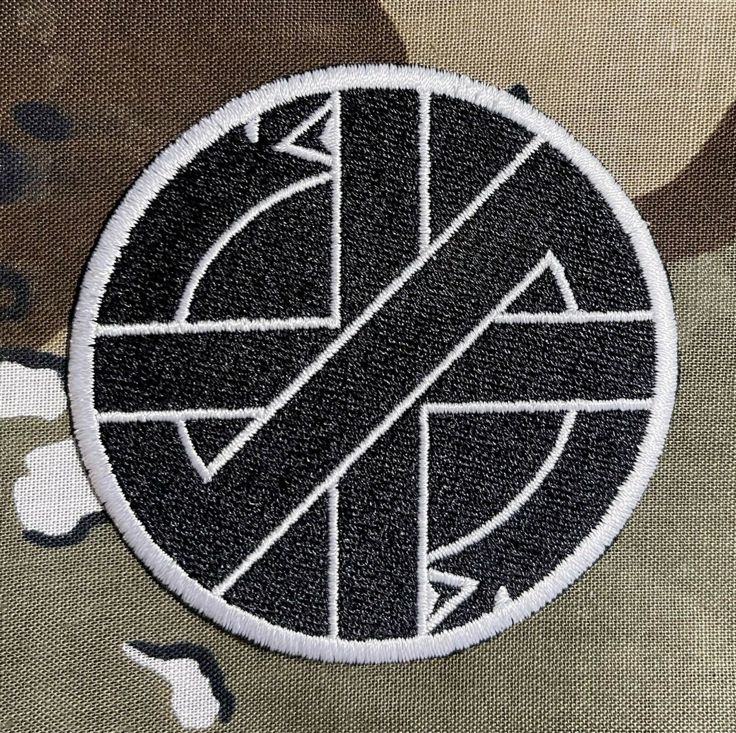 Crass Peace Punk Embroidered Patch C067P