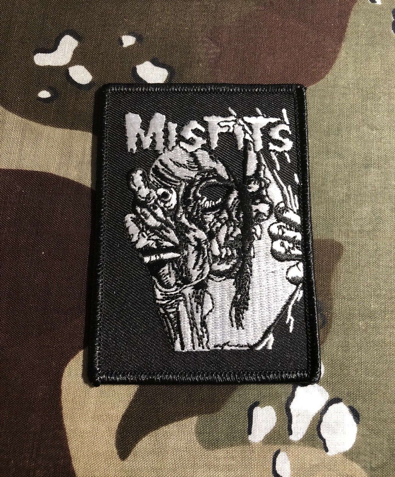 Misfits Pushead Embroidered Patch M015P