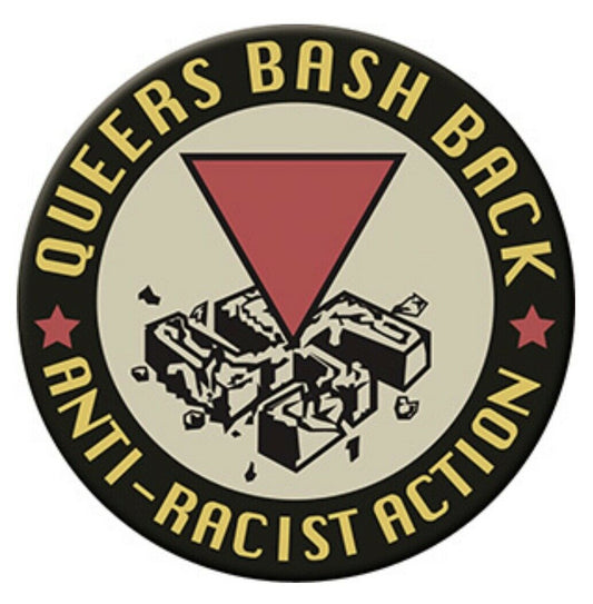 Queers Bash Back Anti-Fascist Antifa LGBTQ Magnet M001MAG