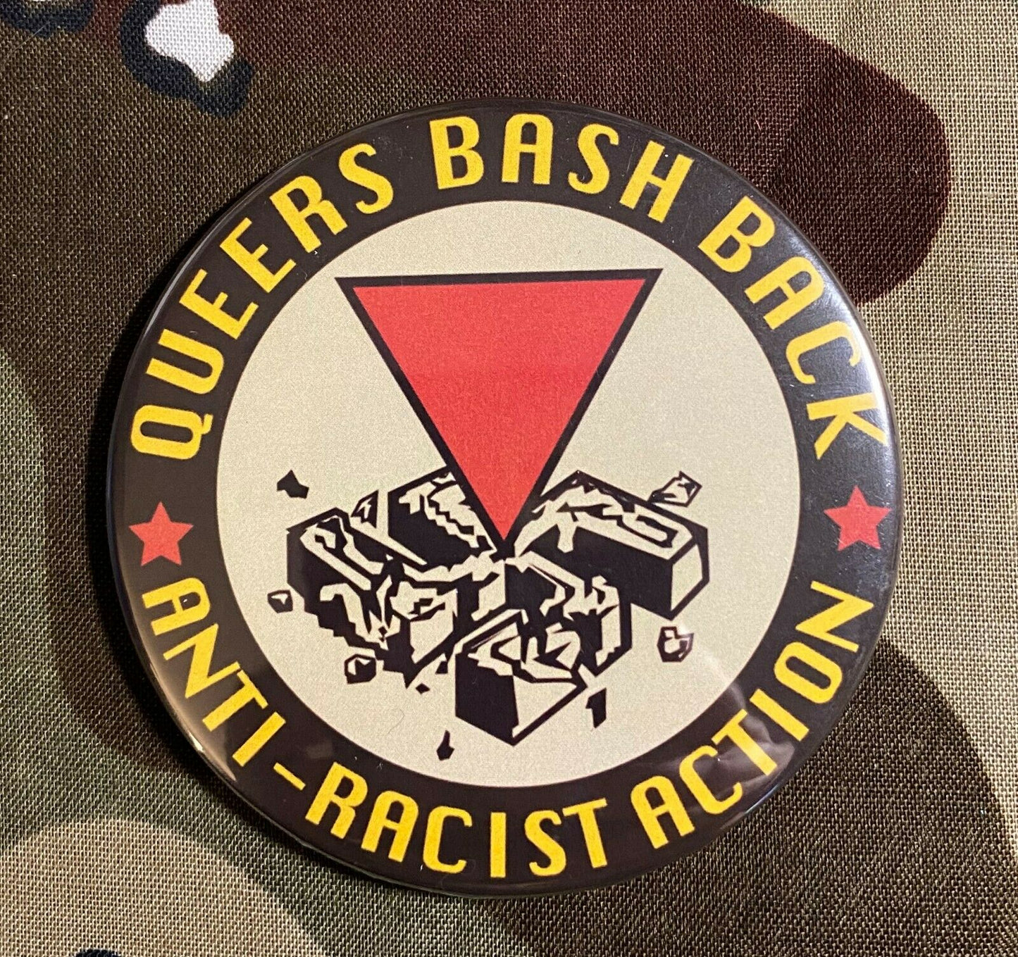 Queers Bash Back Anti-Fascist Antifa LGBTQ Magnet M001MAG