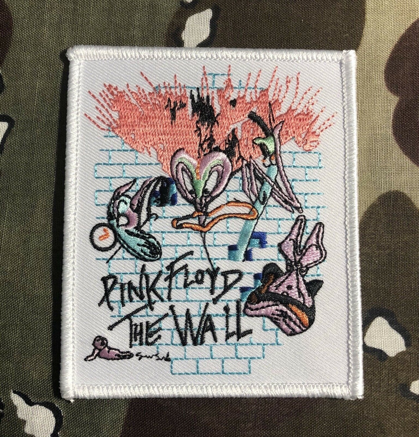 Pink Floyd The Wall Embroidered Patch P018P