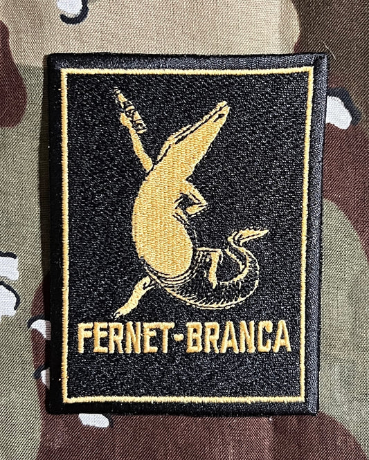 Fernet Branca Embroidered Patch F032P