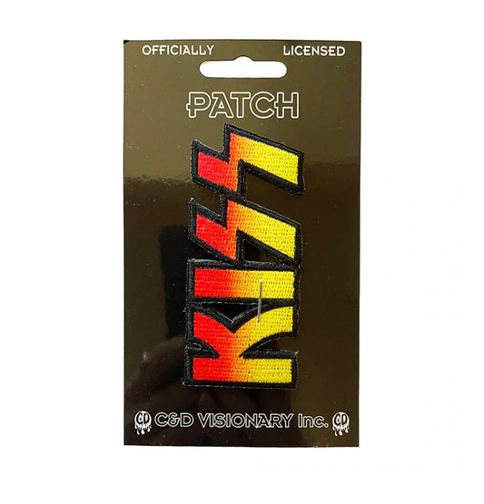 Kiss Logo Small Embroidered Patch K012P