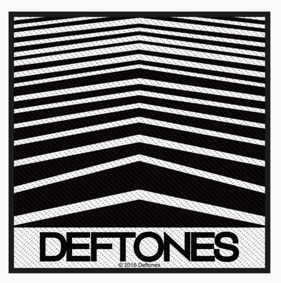 Deftones Abstract Lines Woven Patch D055P