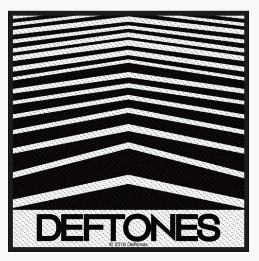 Deftones Abstract Lines Woven Patch D055P