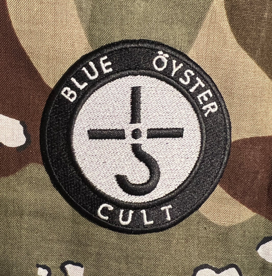 Blue Oyster Cult BOC Embroidered Patch B056P