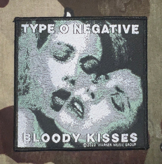 Type O Negative Bloody Kisses Woven Patch T028P