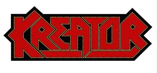 Kreator Thrash Metal Logo Woven Patch K019P