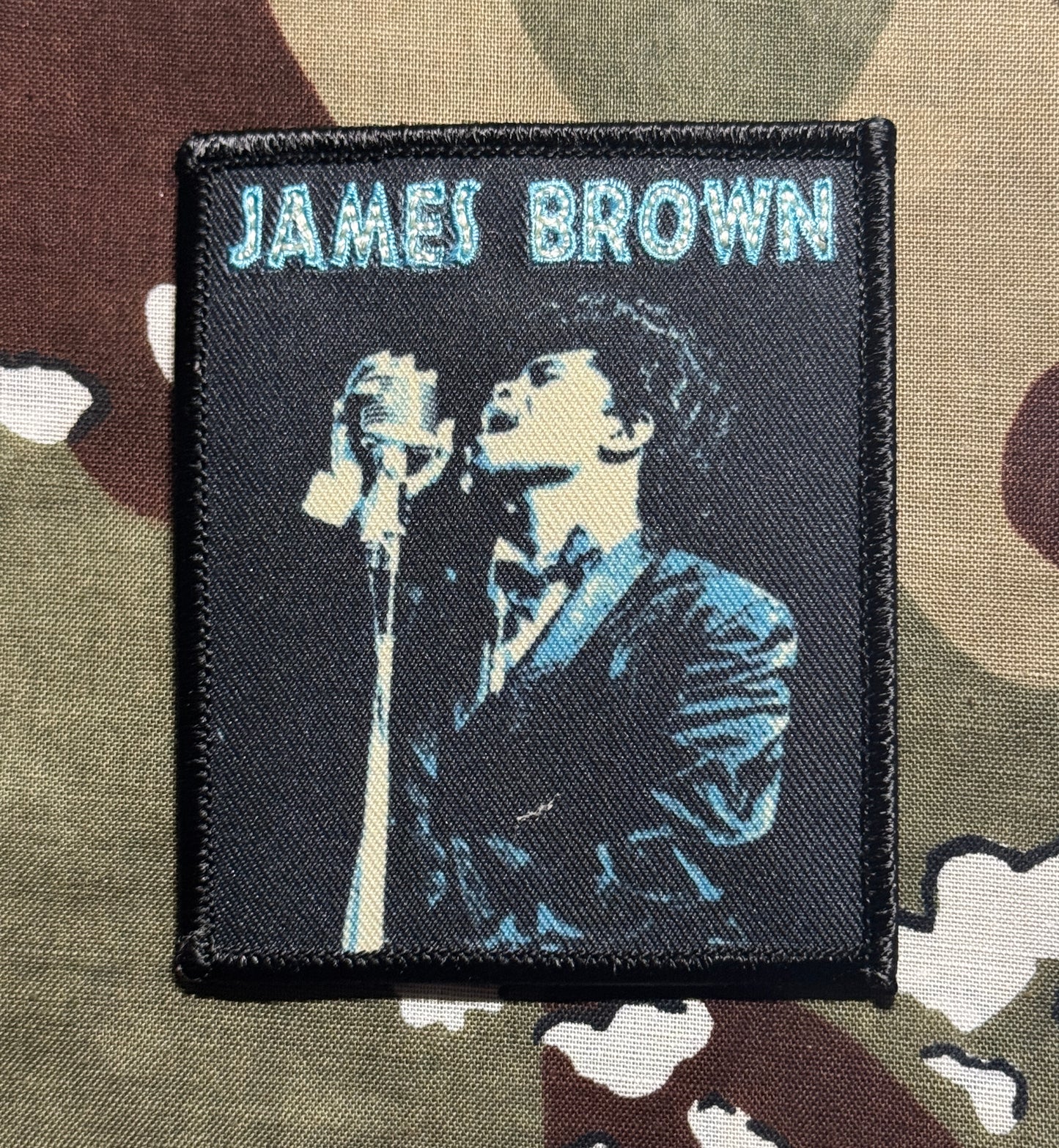 James Brown Woven/Embroidered Patch