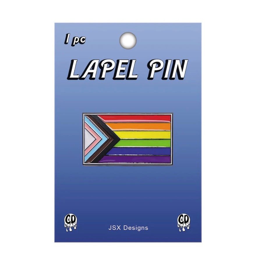 LGBTQ+ Pride Flag Enamel Lapel Pin L007PC