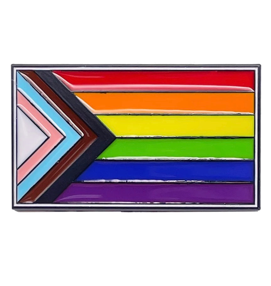 LGBTQ+ Pride Flag Enamel Lapel Pin L007PC