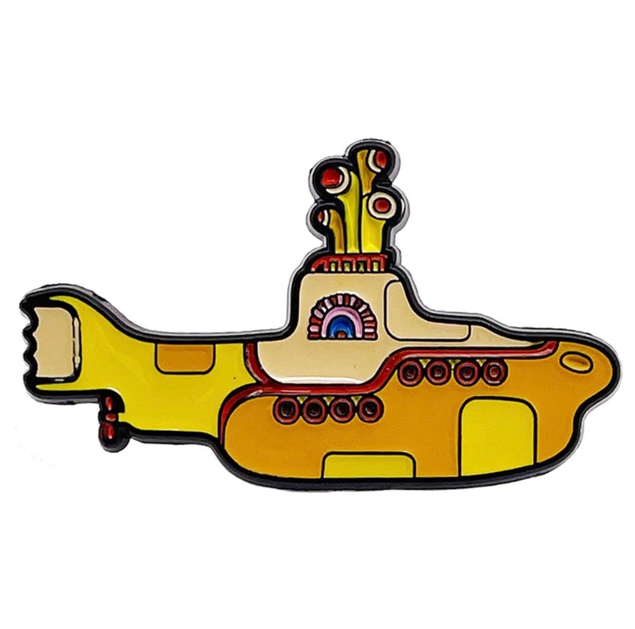 The Beatles Official Yellow Submarine Enamel Lapel Pin