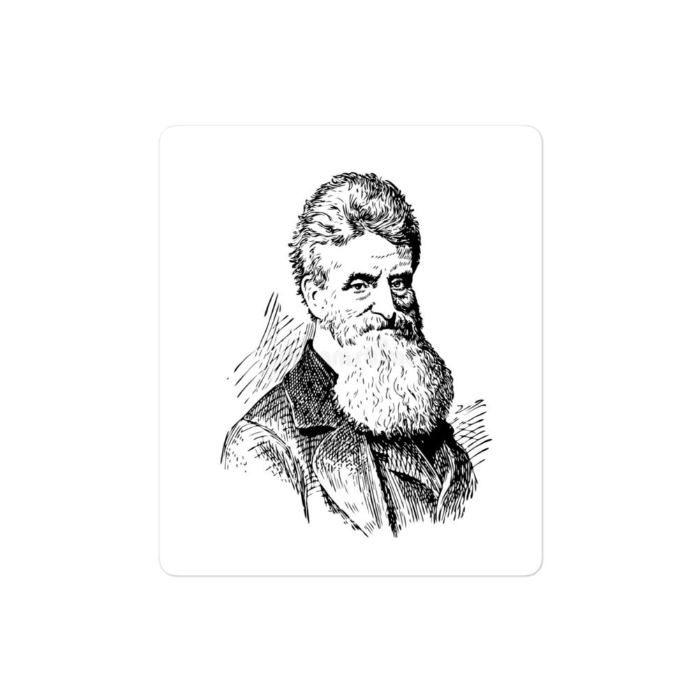 John Brown Abolitionist Antifa Sticker