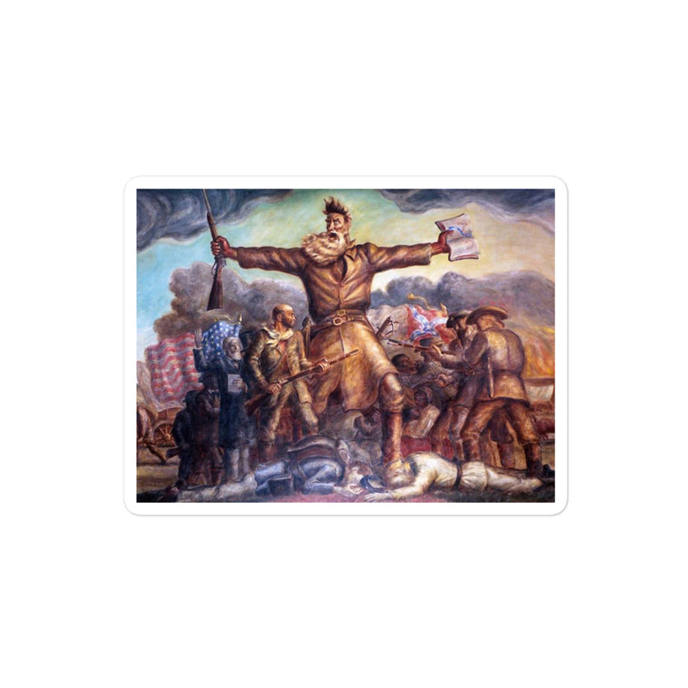 John Brown Abolitionist Sticker