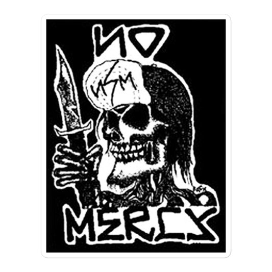 No Mercy Thrash Crossover Sticker